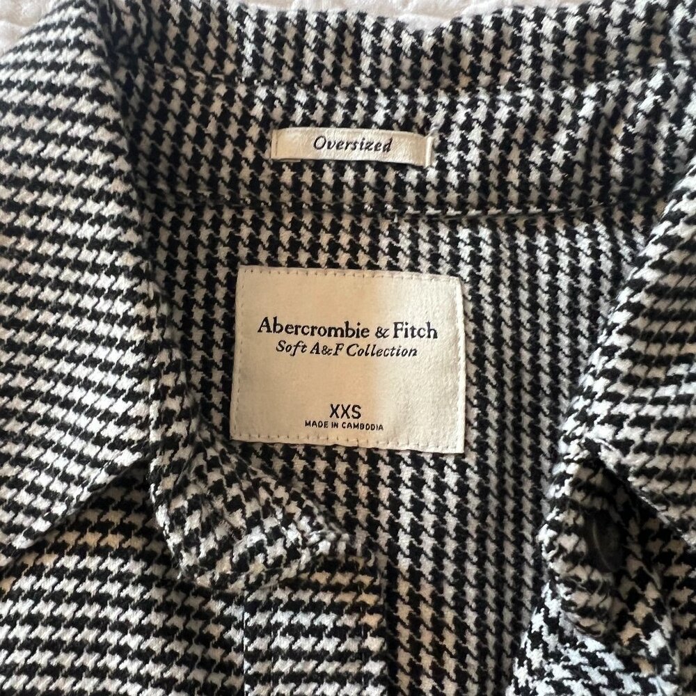 Abercrombie & Fitch Women's Soft Af Oversized Flannel Shirt
